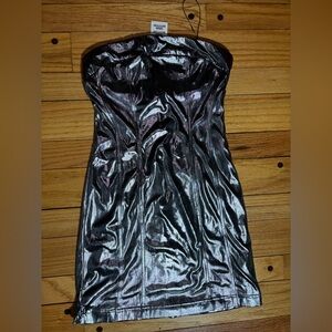 Urban Outfitters Silver Mini Dress